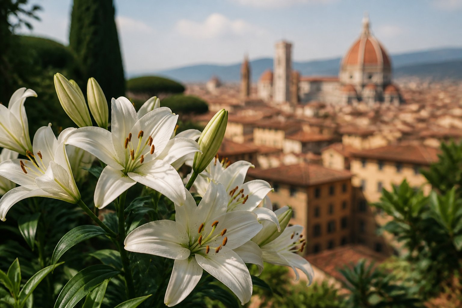 What is national flower of Italy?