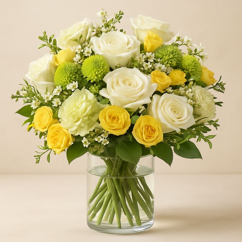Sunshine Smile Roses