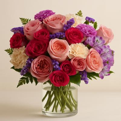 Magical Fuchsia Roses