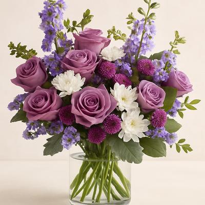 Lavender Whimsy Jar